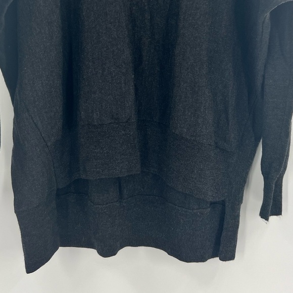 Eileen Fisher dark gray pullover sweater top size XS - Picture 2 of 9